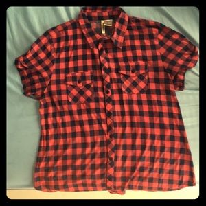 Red/Blue plaid Passport shirt